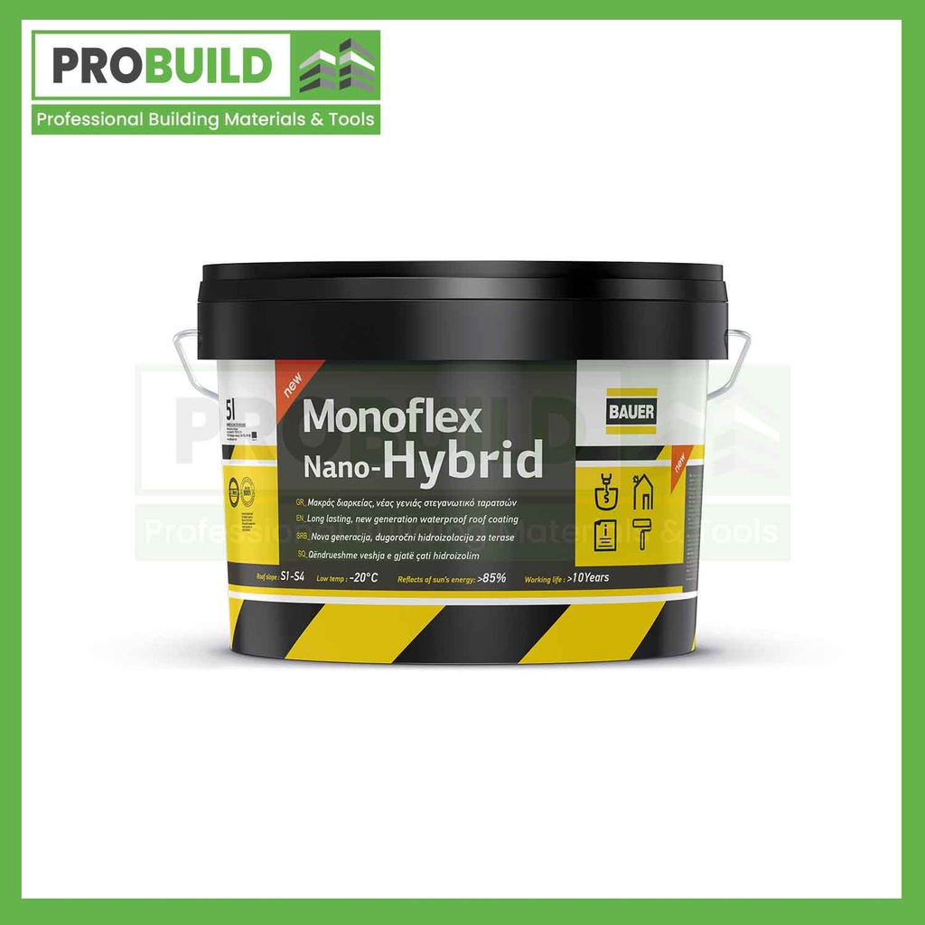 BAUER - MONOFLEX NANO - HYBRID 5KG - WHITE