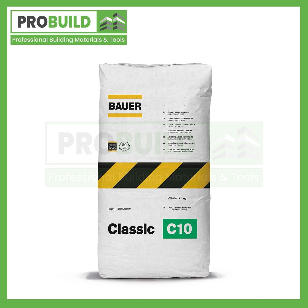 BAUER - CLASSIC C1 25KG - WHITE
