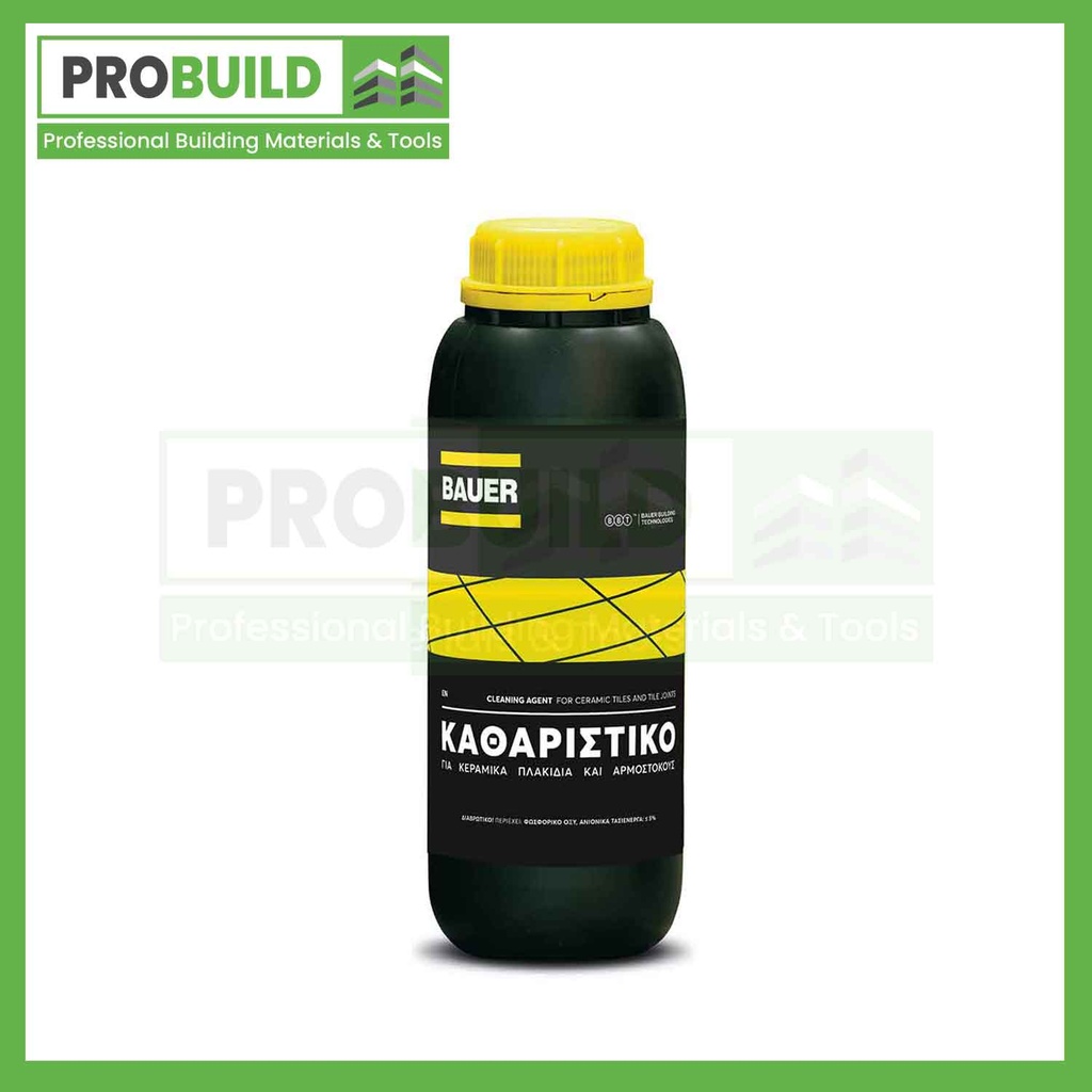 BAUER - ACID CLEANER FOR TILES 1L