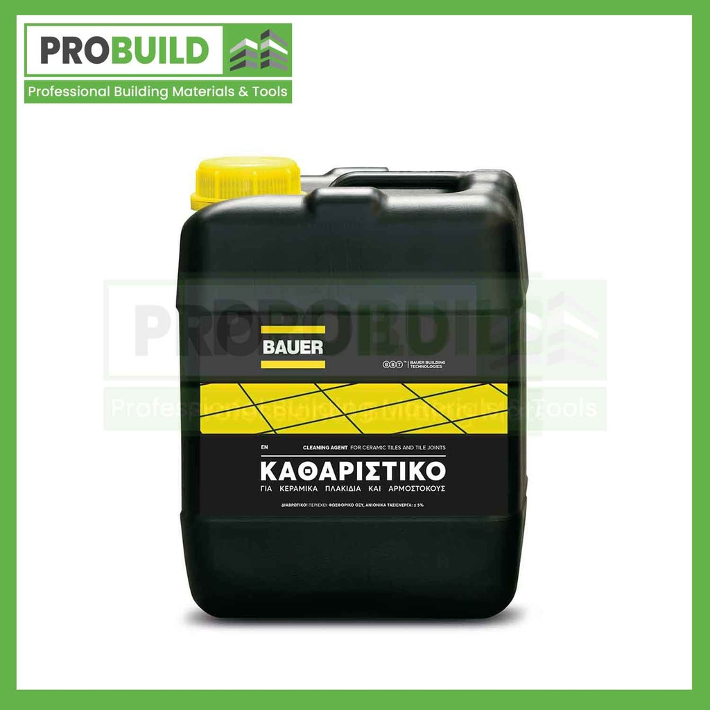 BAUER - ACID CLEANER FOR TILES 5L