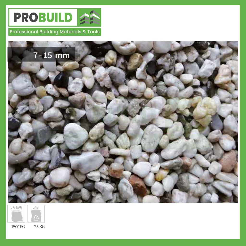 White Quartz Natural Pebbles