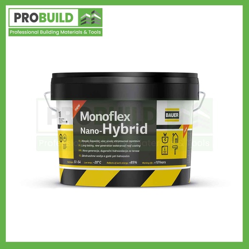 [BAUER0006] BAUER - MONOFLEX NANO - HYBRID 1KG - WHITE