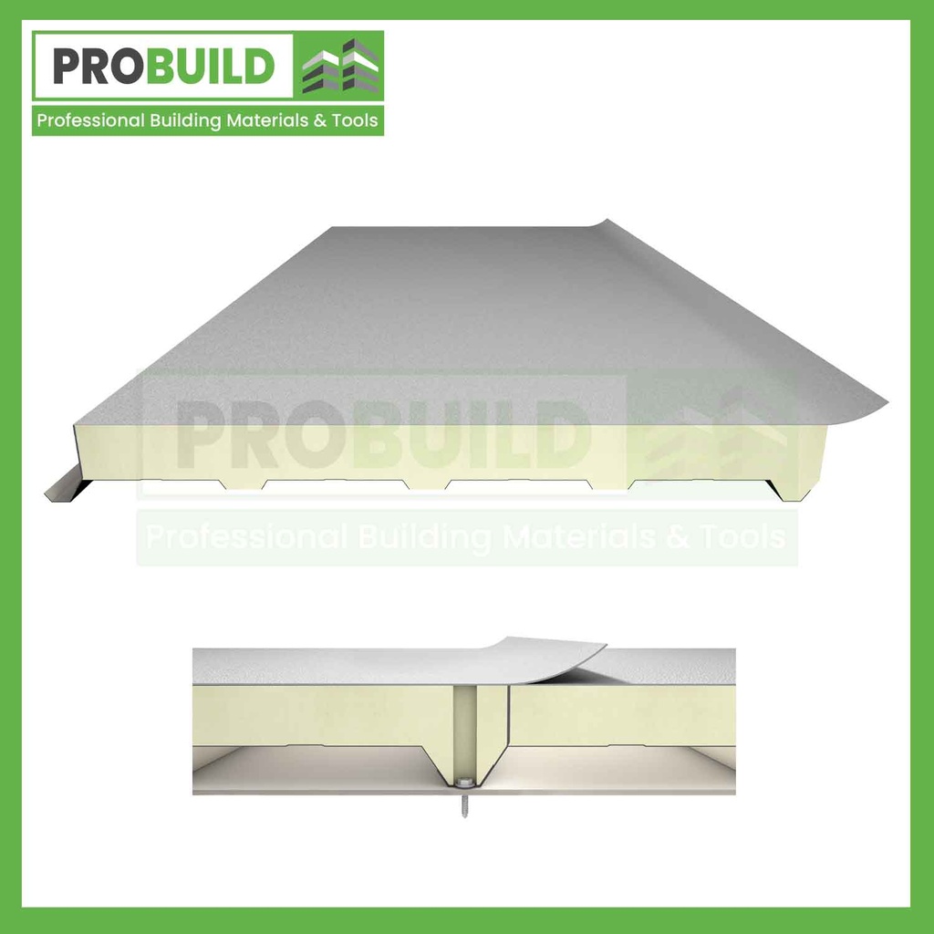 5 Ribs Membrane Roof Panel-Single Sheet | Probuild Malta