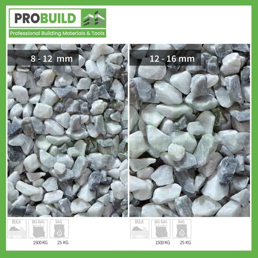 Bianco Norvegia Color Mix Gravel
