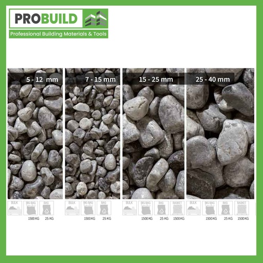 Grigio Cenere Marble Pebbles