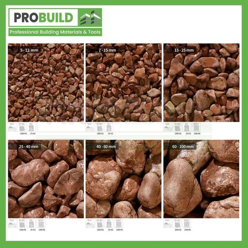 Marrone Marble Pebbles