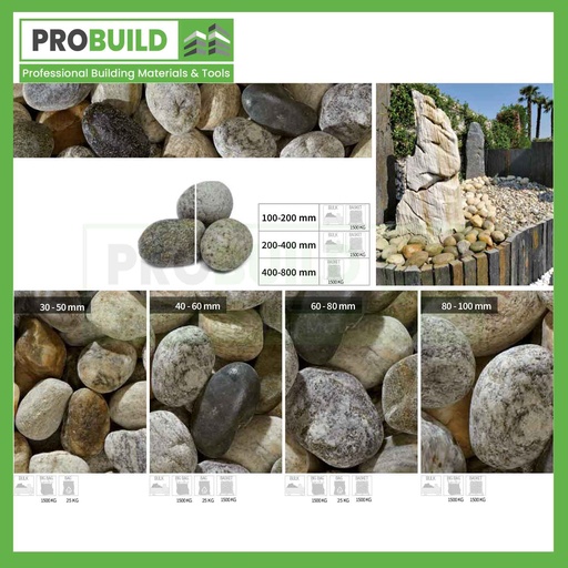 Ticino Scelto Natural Pebbles