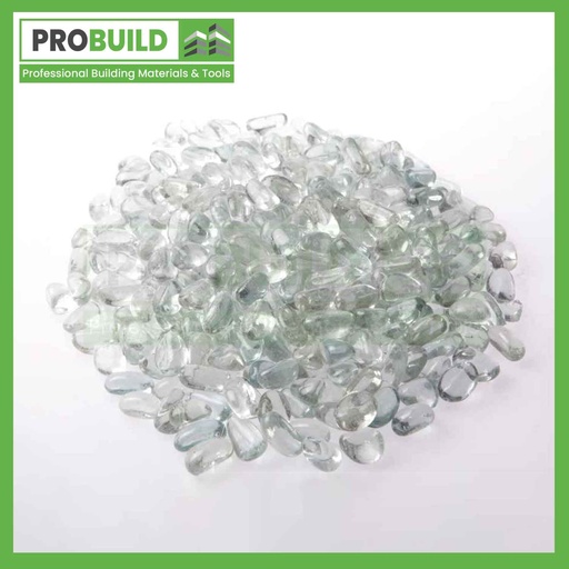 Transparent Glass Pebbles