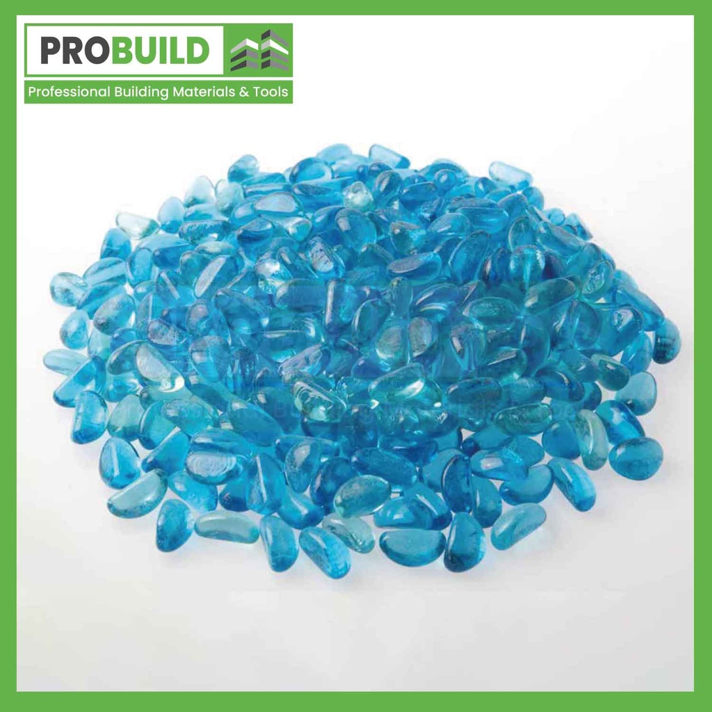AZZURRO Glass Pebbles | Probuild Malta